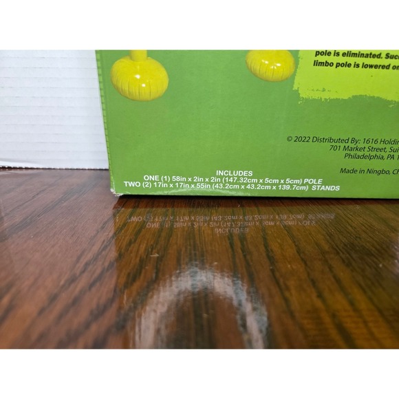 High Five Inflatable Limbo Game Set Yellow Outdoor Party Activity FB29730-02 - Picture 3 of 3